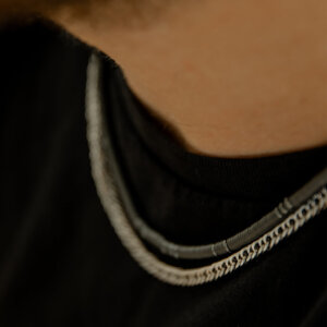 Kaklo Papuošalų Derinys Hematite&Steel