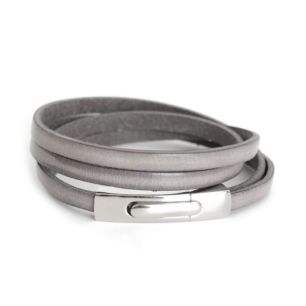 Odinė apyrankė GREY + SILVER