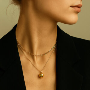 Dviguba grandinėlė su Burbuliuku