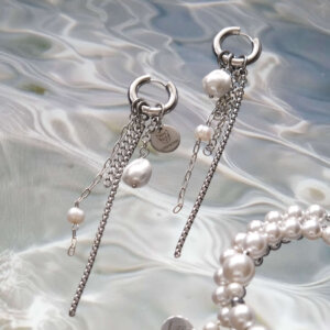 Ilgi auskarai MOONLIHGT Flow