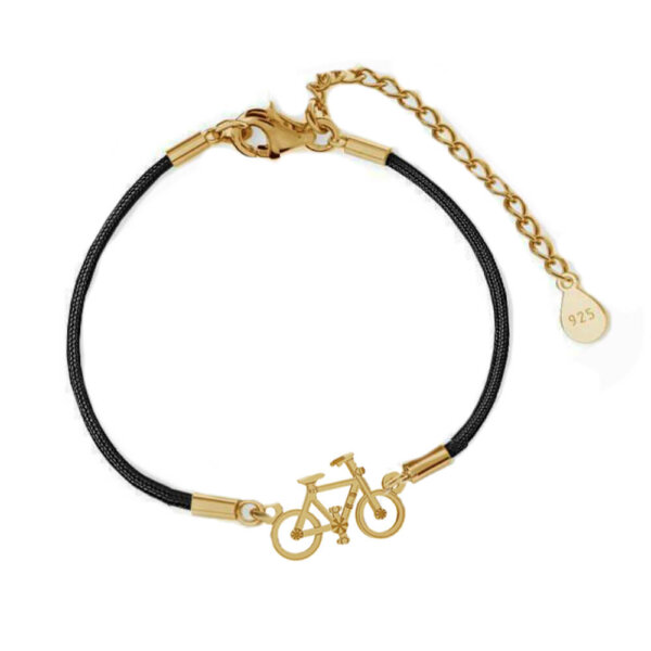 Sidabrinė Apyrankė BIKESOUL | auksuotas sidabras 925