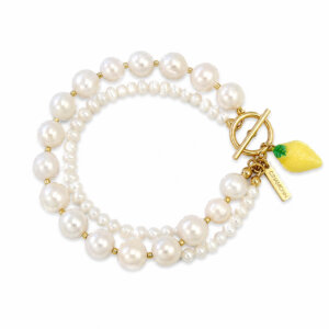 Dviejų Eilių Apyrankė LEMON